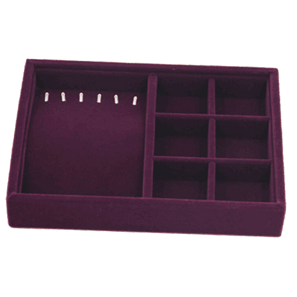 Purple-Multi-check-Flannel-Smart-Ring-Box-Small-Jewelry-Display-Box-Ring-Storage-Box-1746971-10