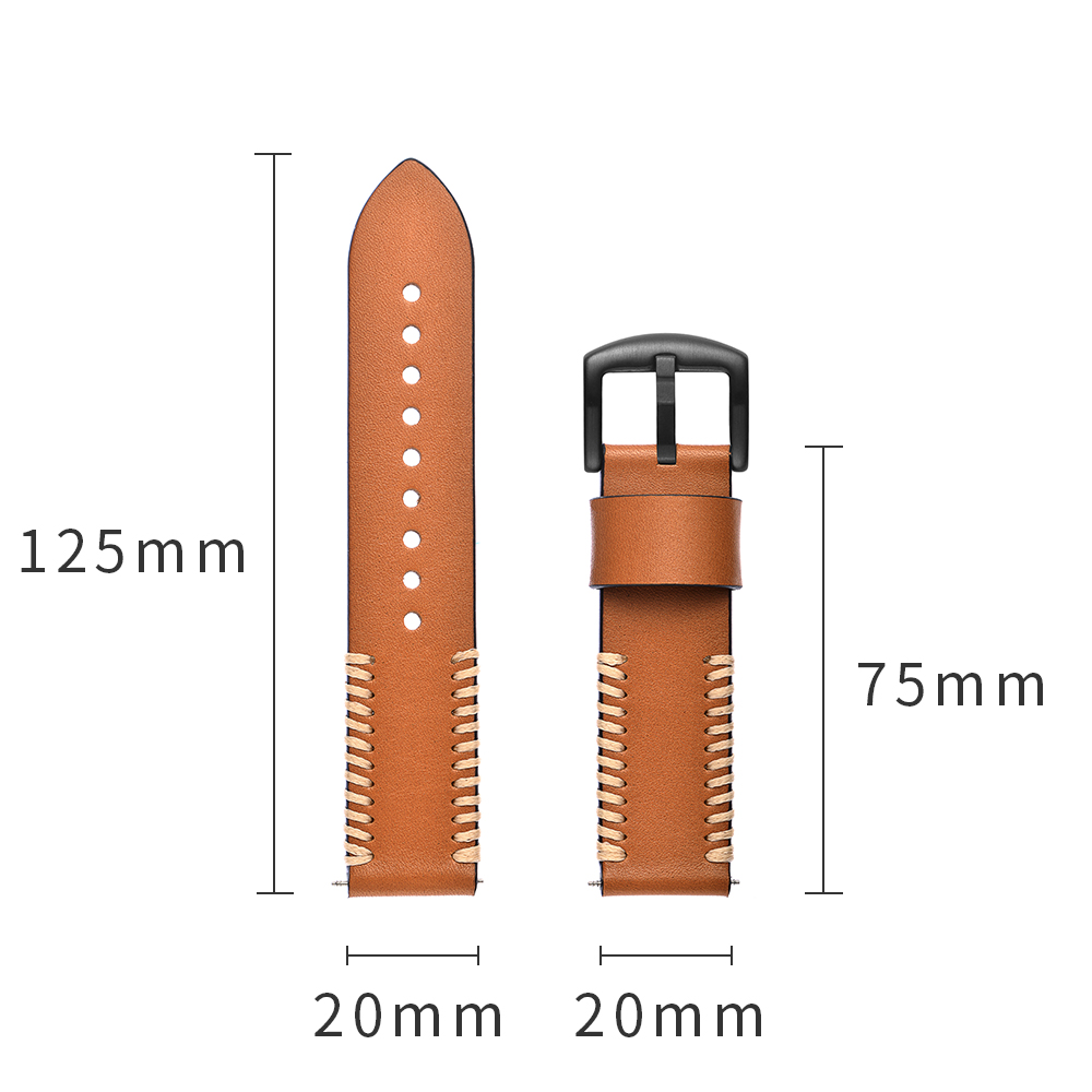 Replacement-20mm-Leather-Watch-Band-for-Xiaomi-Amazfit-Pace-Youth-Smart-Watch-Non-original-1365100-1