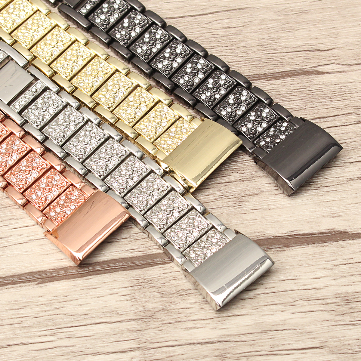 Replacement-Diamond-Stainless-Steel-Replace-Watch-Strap-Band-For-Fitbit-Charge-2-1263407-7