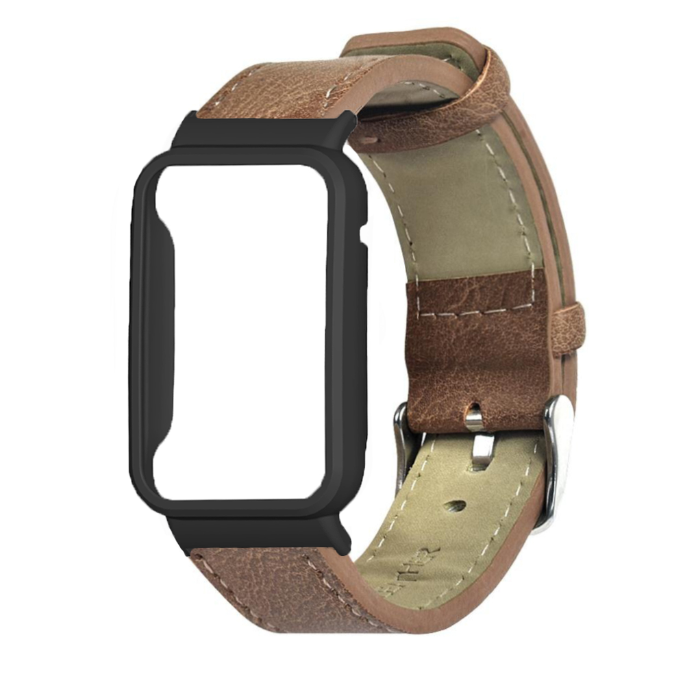 Retro-Genuine-Leather-Replacement-Strap-Smart-Watch-Band-Watch-Case-Cover-for-Xiaomi-Mi-Band-7-Pro-1973128-5