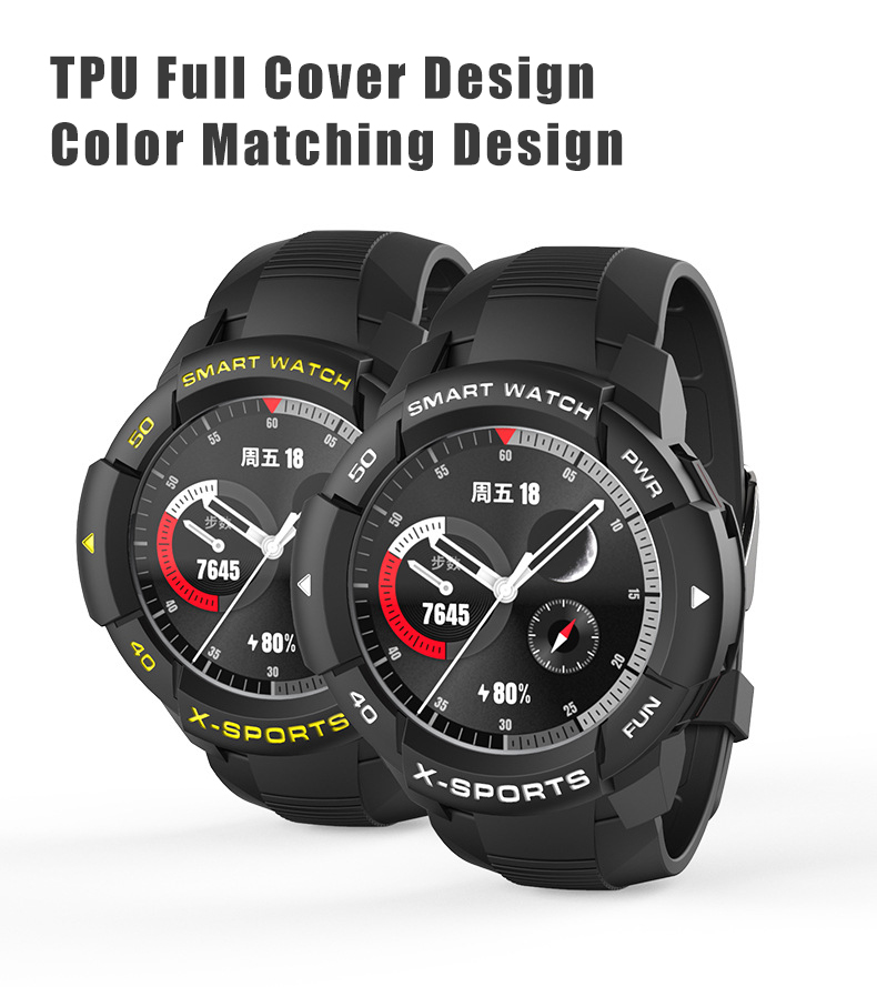 SIKAI-Sport-Luminous-Anti-Scratch-Shockproof-Soft-TPU-Watch-Case-Cover-for-Huawei-Honor-GS-Pro-1772305-3
