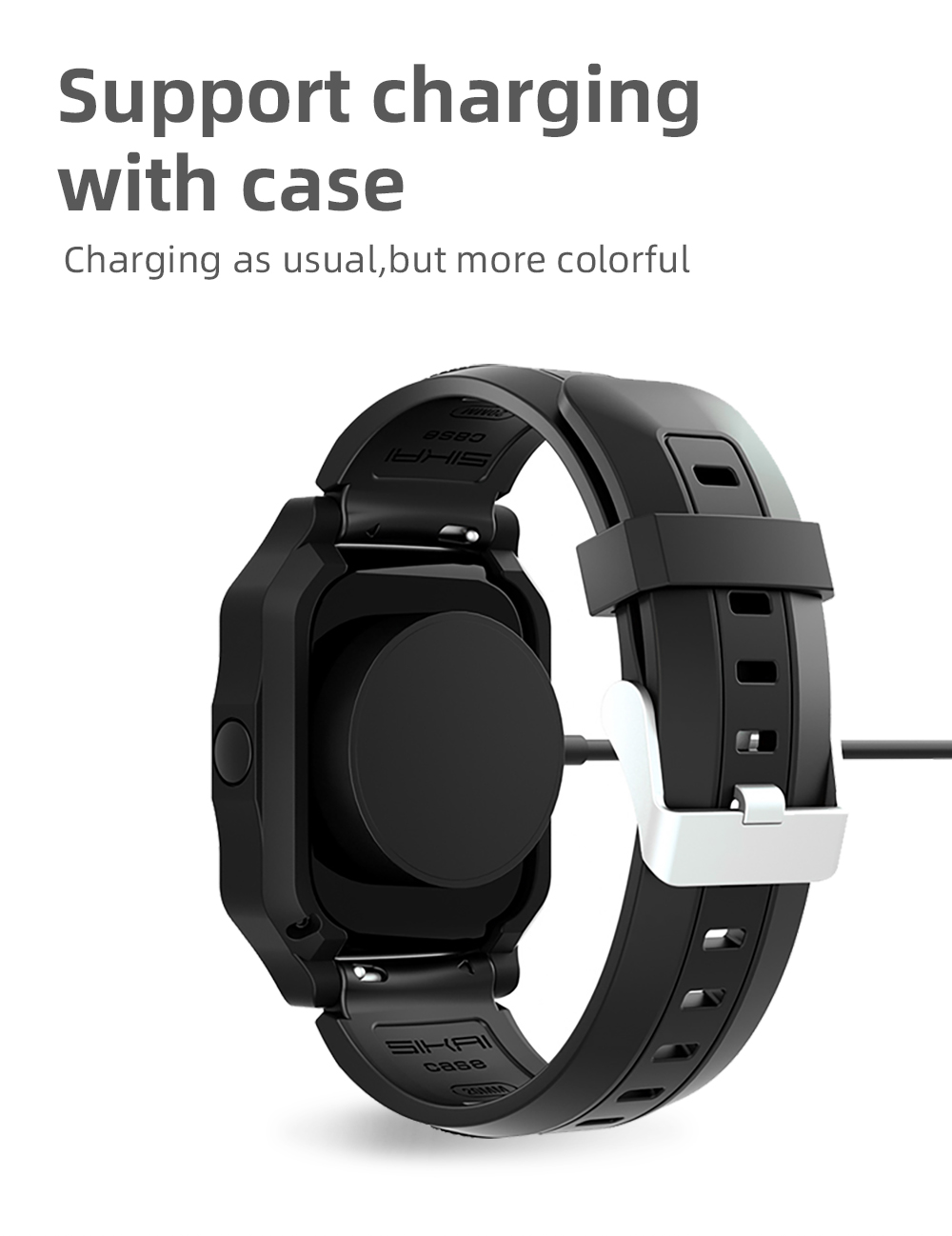 SIKAI-TPU-Anti-fall-Watch-Case-Cover-Watch-Shell-Protector-For-Amazfit-GTS-2-1785353-5