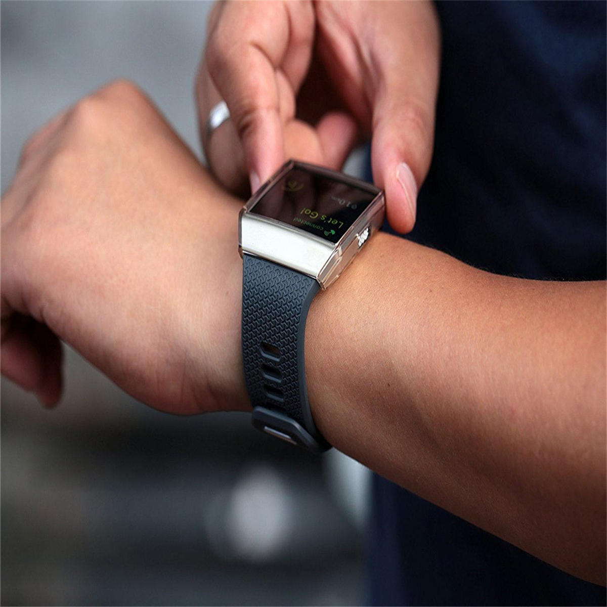 Silicone--Case-Cover-Protective-Shell-for-Fitbit-Ionic-Smart-Band-1252040-6