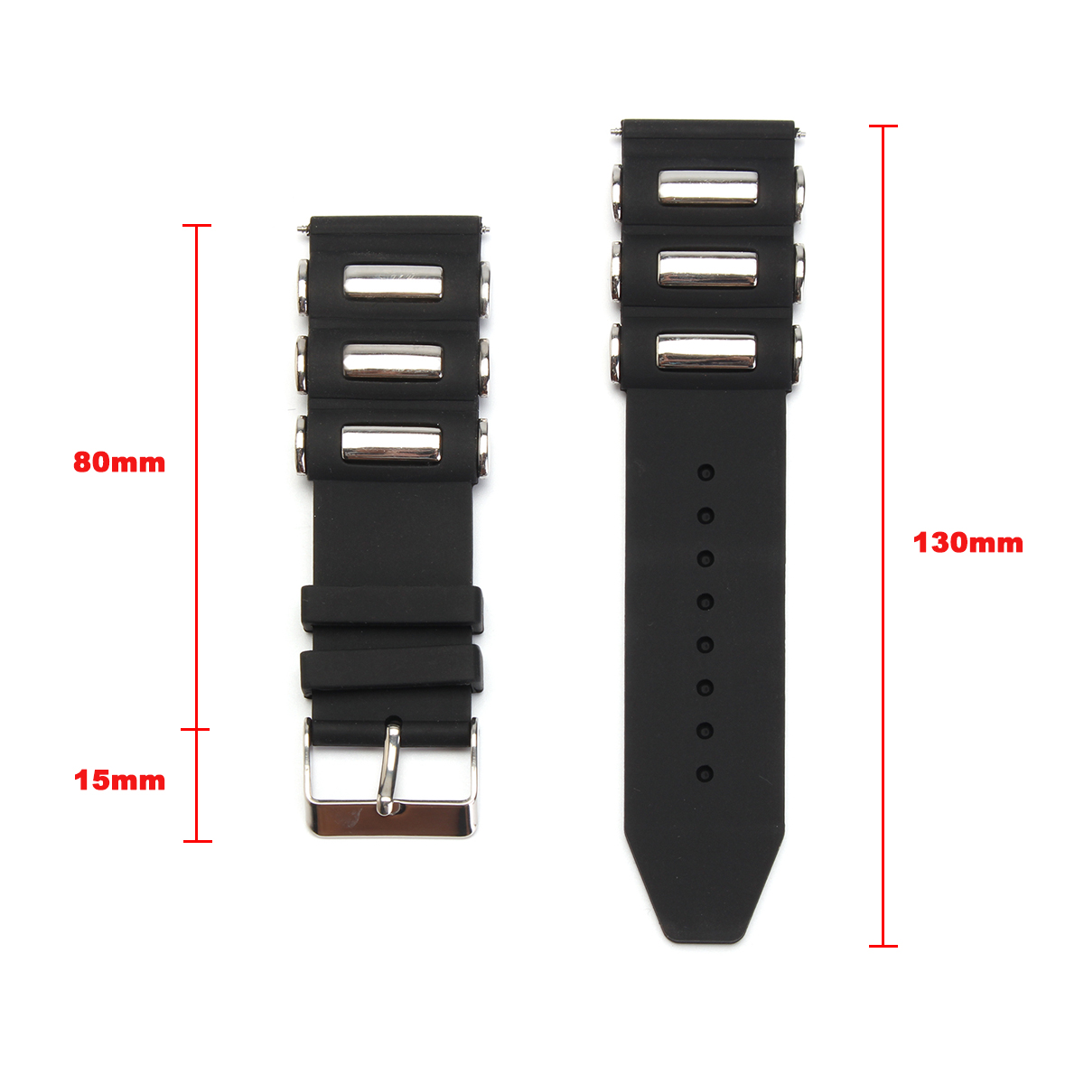 Silicone-Rubber-Diver-Watch-Band-Strap-For-Invicta-Excursion-18202-Black-1278357-2