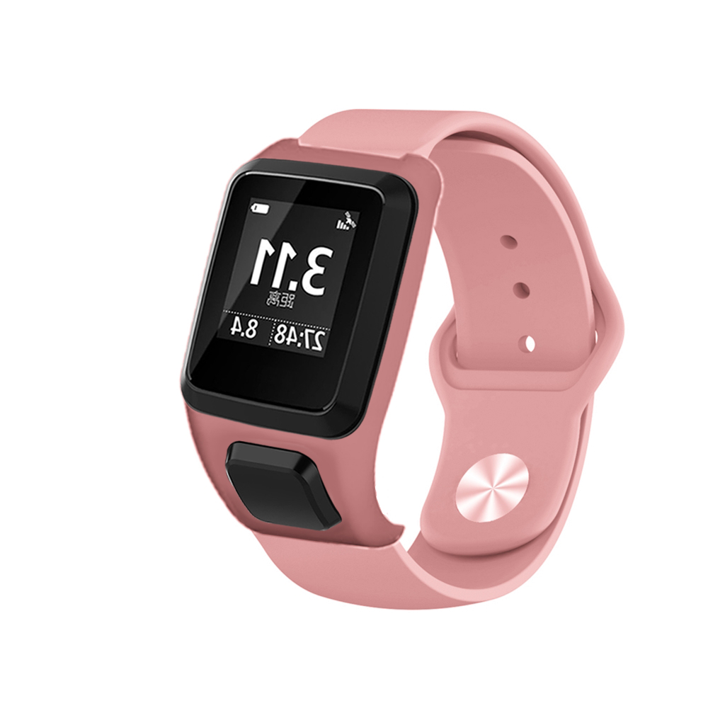 Silicone-Watch-Strap-Watch-Band-Screen-Protector-for-TOMTOM-Runner32-TOMTOM-Adventurer-1732725-11