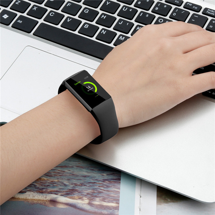 Soft-Silicone-Rubber-Strap-Replacement-Watch-Band-for-Fitbit-Charge-3-1388370-2