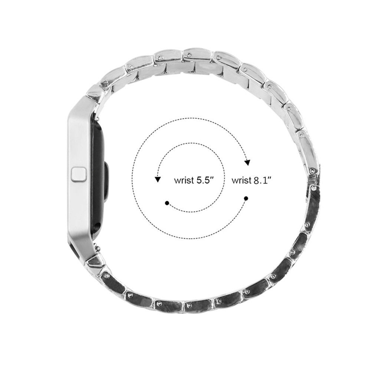 Stainless-Steel-Replace-Watch-Strap-Band--Metal-Frame-For-Fitbit-Blaze-Tracker-1263415-3