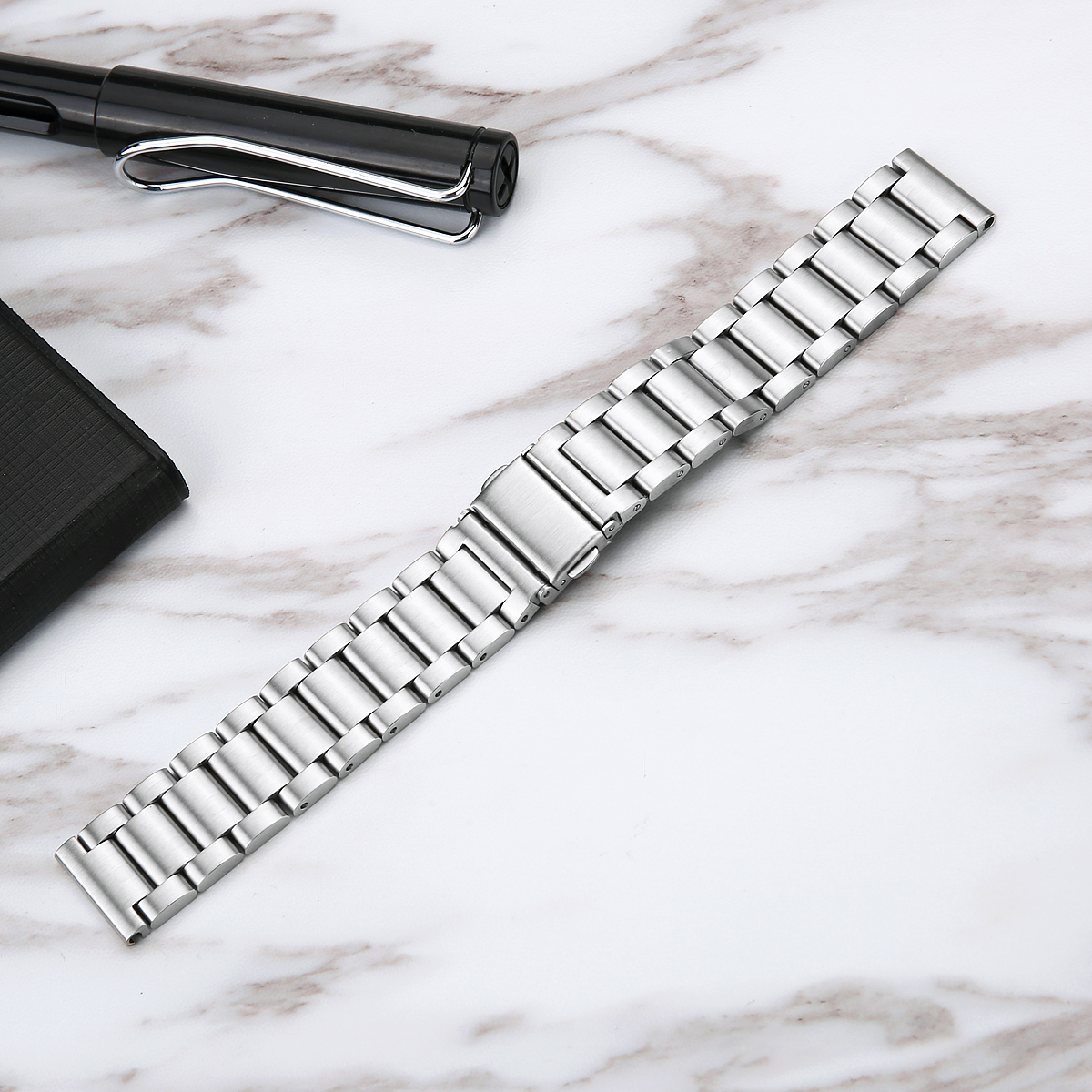 Stainless-Steel-Watch-Band-Metal-Strap-Replacement-for-Fitbit-Charge-3-No-Linker-1398866-8