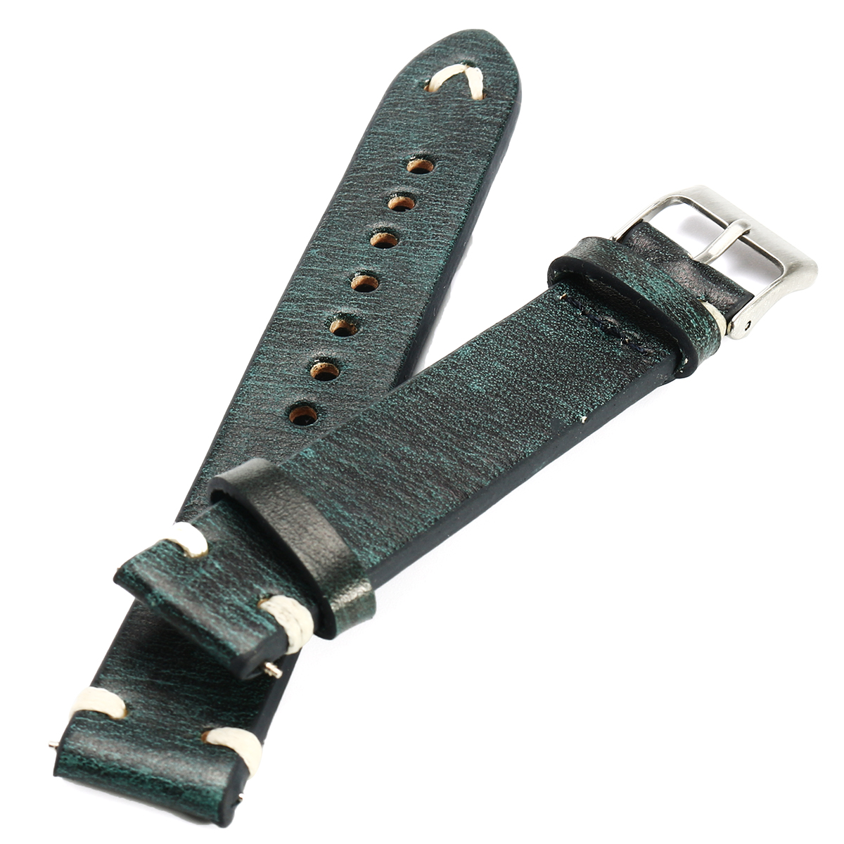 Straps-Vintage-Style-Distressed-Leather-WomeMen-Watch-Band-Strap-with-Stitching-1316951-3