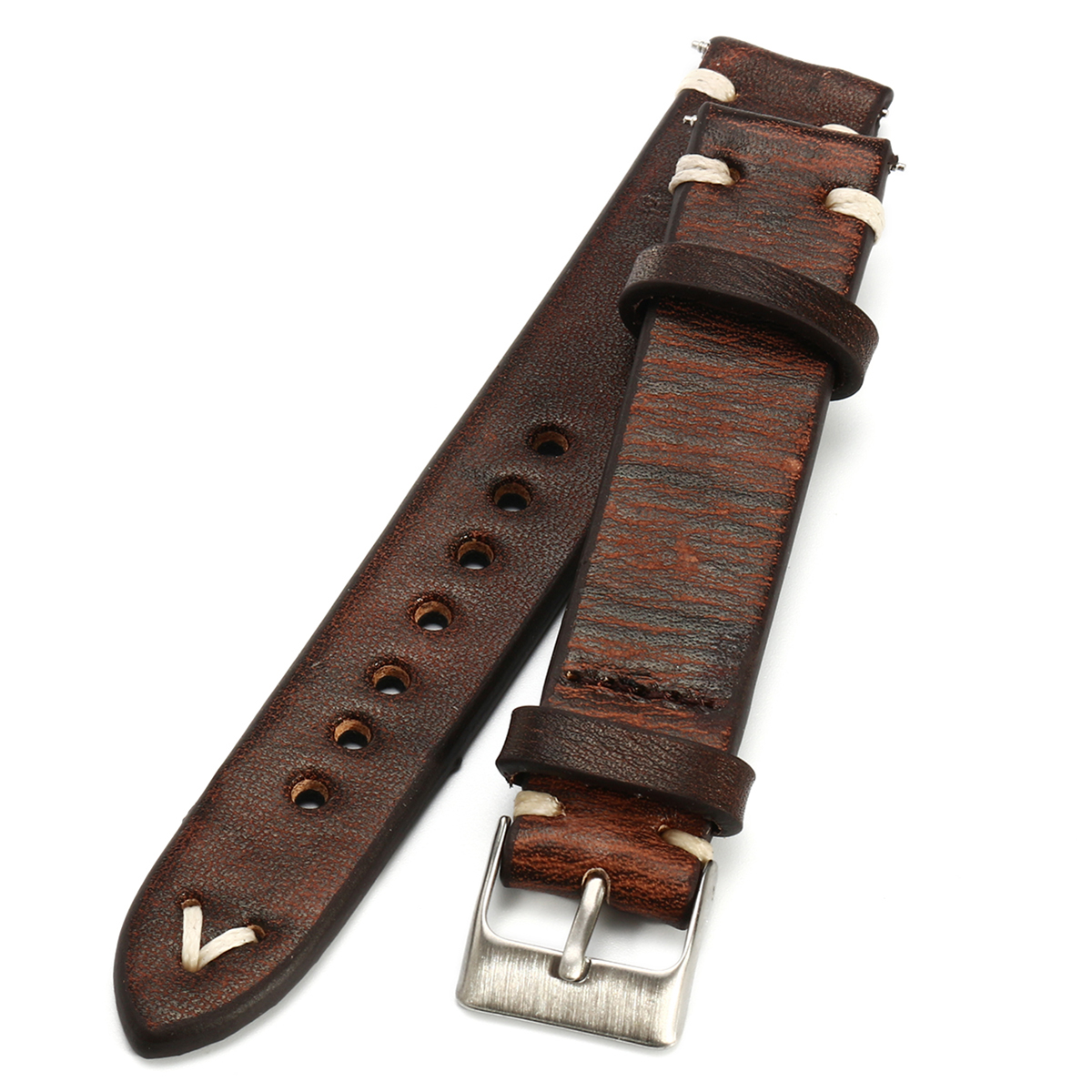 Straps-Vintage-Style-Distressed-Leather-WomeMen-Watch-Band-Strap-with-Stitching-1316951-7