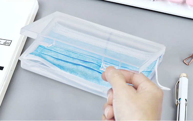 Transparent-Disposable-Face-Mask-Storage-Box-Small-Items-Watch-Box-Container-Case-1651709-2