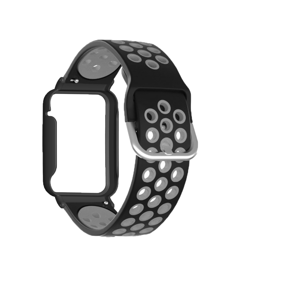 Two-color-Stomatal-Silicone-Replacement-Strap-Smart-Watch-Band-Watch-Case-Cover-for-Xiaomi-Mi-Band-7-1973036-9