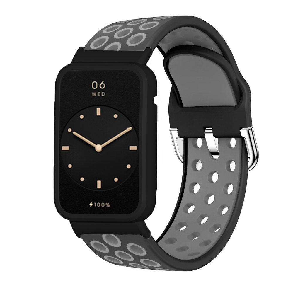 Two-color-Stomatal-Silicone-Replacement-Strap-Smart-Watch-Band-Watch-Case-Cover-for-Xiaomi-Mi-Band-7-1973036-10