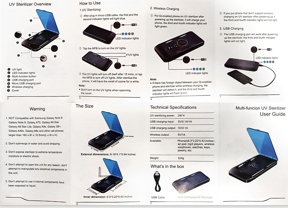 Wireless-Charging-for-Phone-Bakeey-UV-Uultraviolet-Sterilization-Box-Watch-Glasses-Jewelry-Masks-Dis-1663756-5