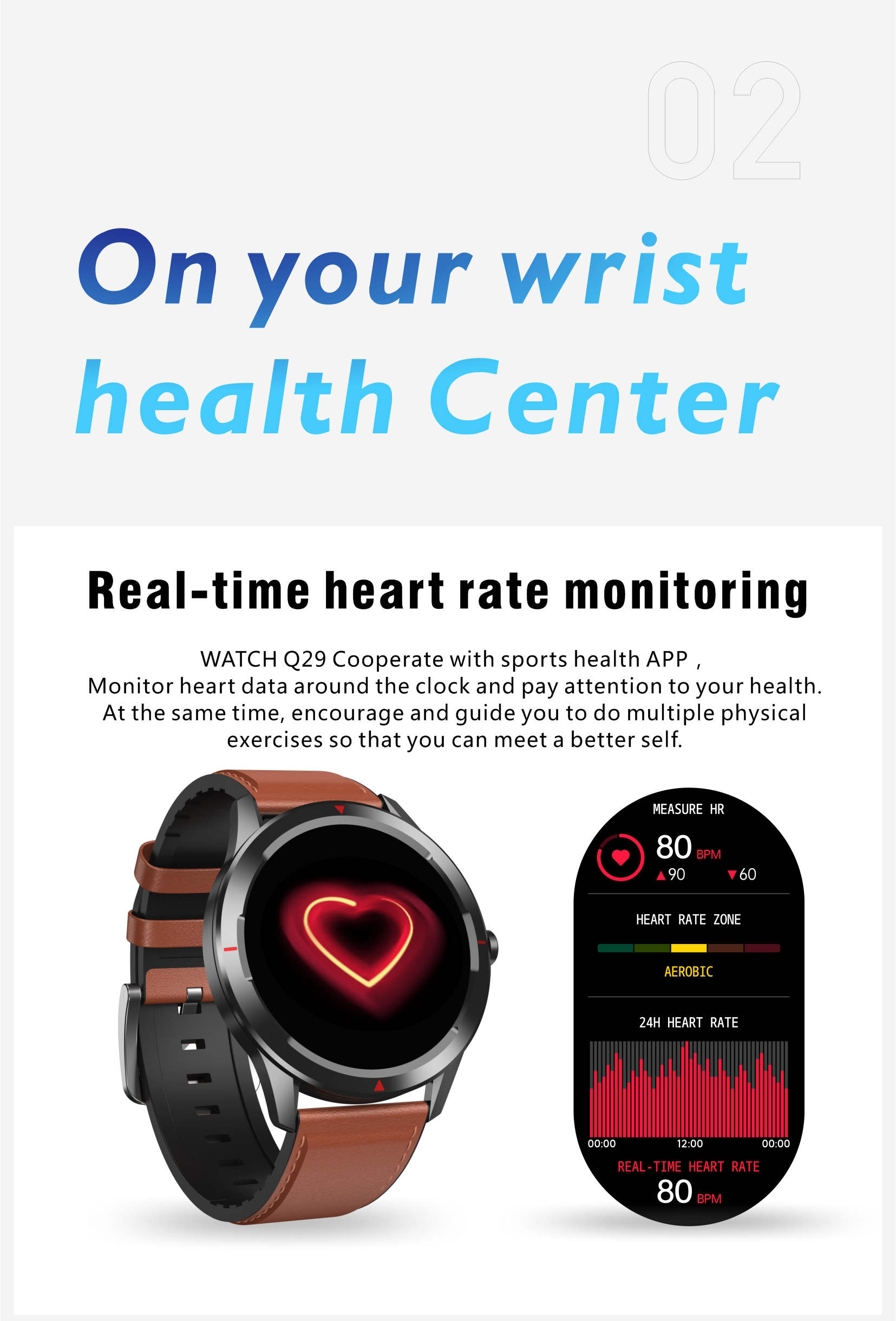 Bakeey-Q29-360360-Pixels-AMOLED-Display-Heart-Rate-Blood-Oxygen-Monitor-Breath-Training-Multi-Dials--1918216-6