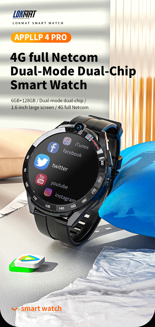 Dual-Mode-Dual-Chip-LOKMAT-APPLLP-4-Pro-16-inch-400400px-Screen-Octa-core-6G128G-Android-Smartwatch--1968723-2