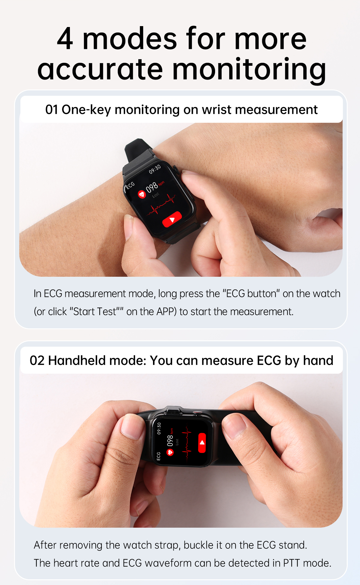 E500-183-inch-HD-Screen-ECG-Monitor-Heart-Rate-Blood-Pressure-SpO2-Monitor-Fitness-Tracker-280mAh-Ba-1975552-6