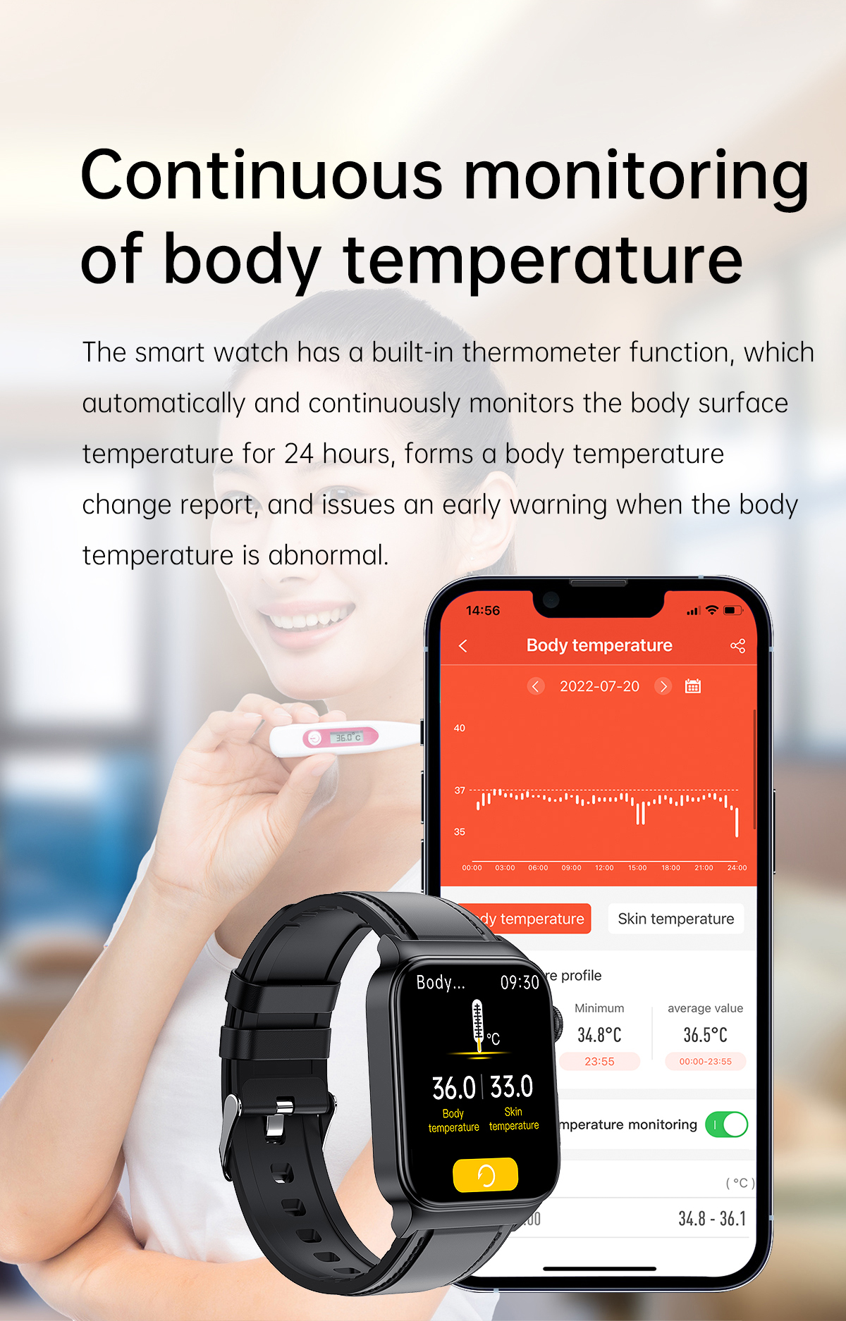 E500-183-inch-HD-Screen-ECG-Monitor-Heart-Rate-Blood-Pressure-SpO2-Monitor-Fitness-Tracker-280mAh-Ba-1975552-8