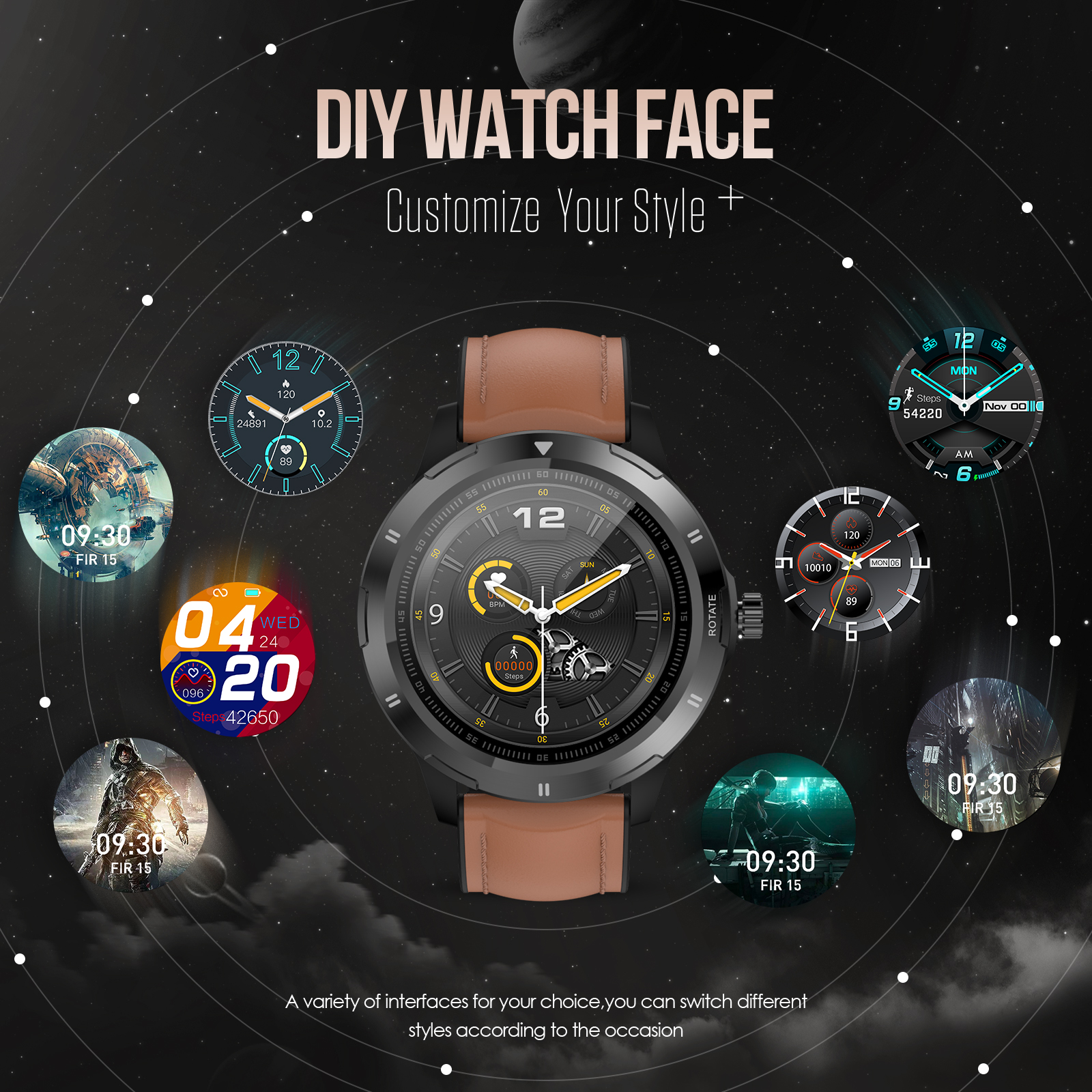 GOKOO-D13-Customize-Watch-Face-Heart-Rate-Blood-Pressure-Oxygen-Monitor-Multi-sport-Modes-IP67-Water-1936317-2