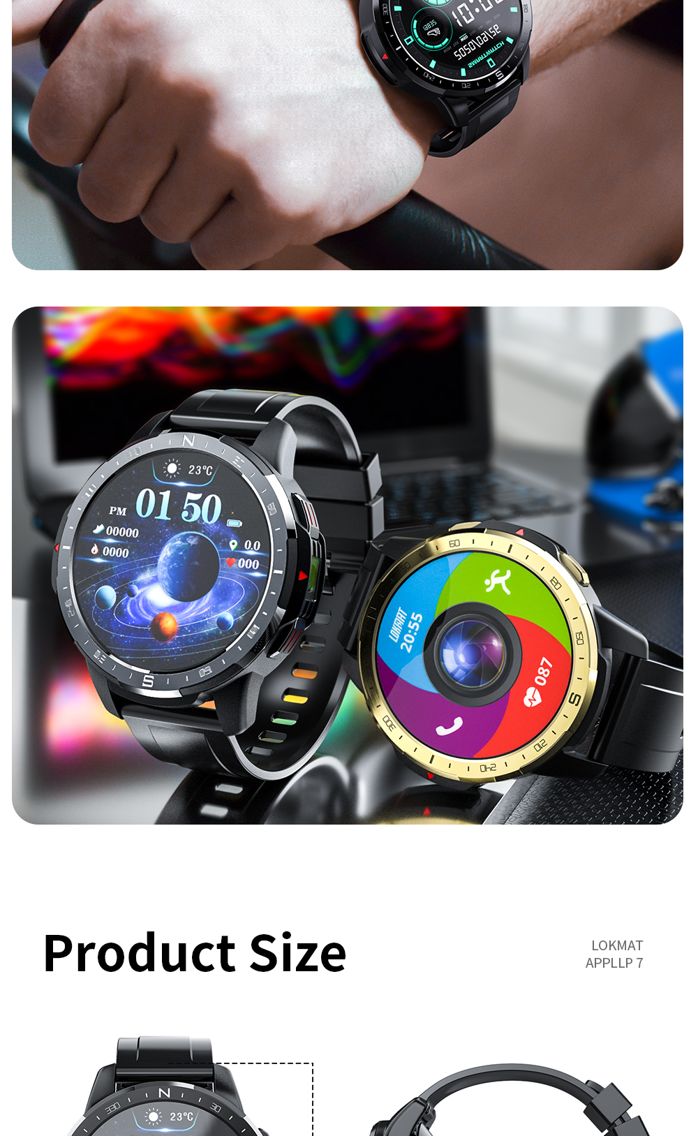 LOKMAT-APPLLP-7-16-inch-400400-Pixels-Full-Touch-Screen-4G128G-Phone-Watch-Camera-GPSGO-WIFI-Dual-He-1913821-17