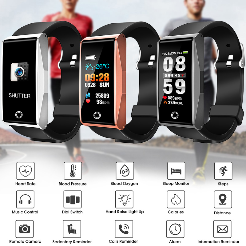 Mate1-Color-Screen-Heart-Rate-Blood-Pressure-Oxygen-bluetooth-Call-Waterproof-Sports-Smart-Bracelet-1263014-1