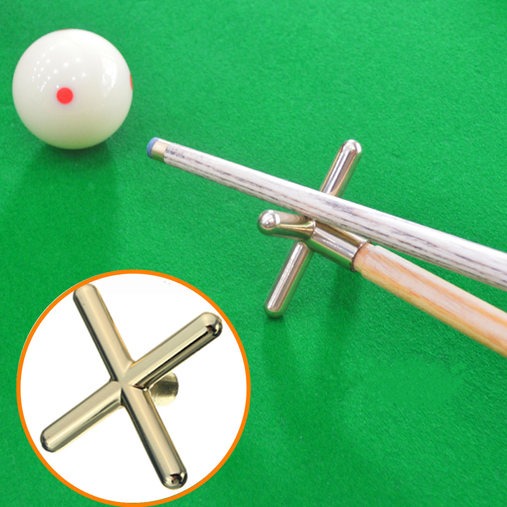 2-PCS--Metal-Copper-Snooker-Billiards-Brass-Cross--Spider-Holder-Rests-Metal-Rest-Bridge-Professiona-1934263-2
