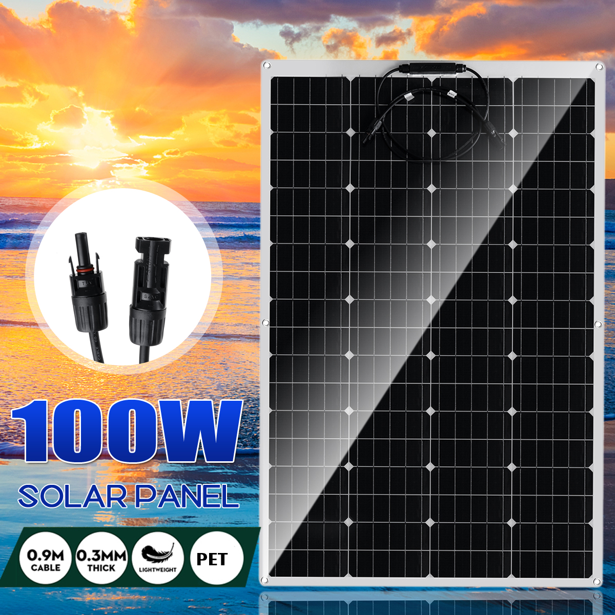 100W-18V-Flexible-Solar-Panel-Battery-Power-Charge-Kit-For-RV-Car-Boat-Camping-1717562-1