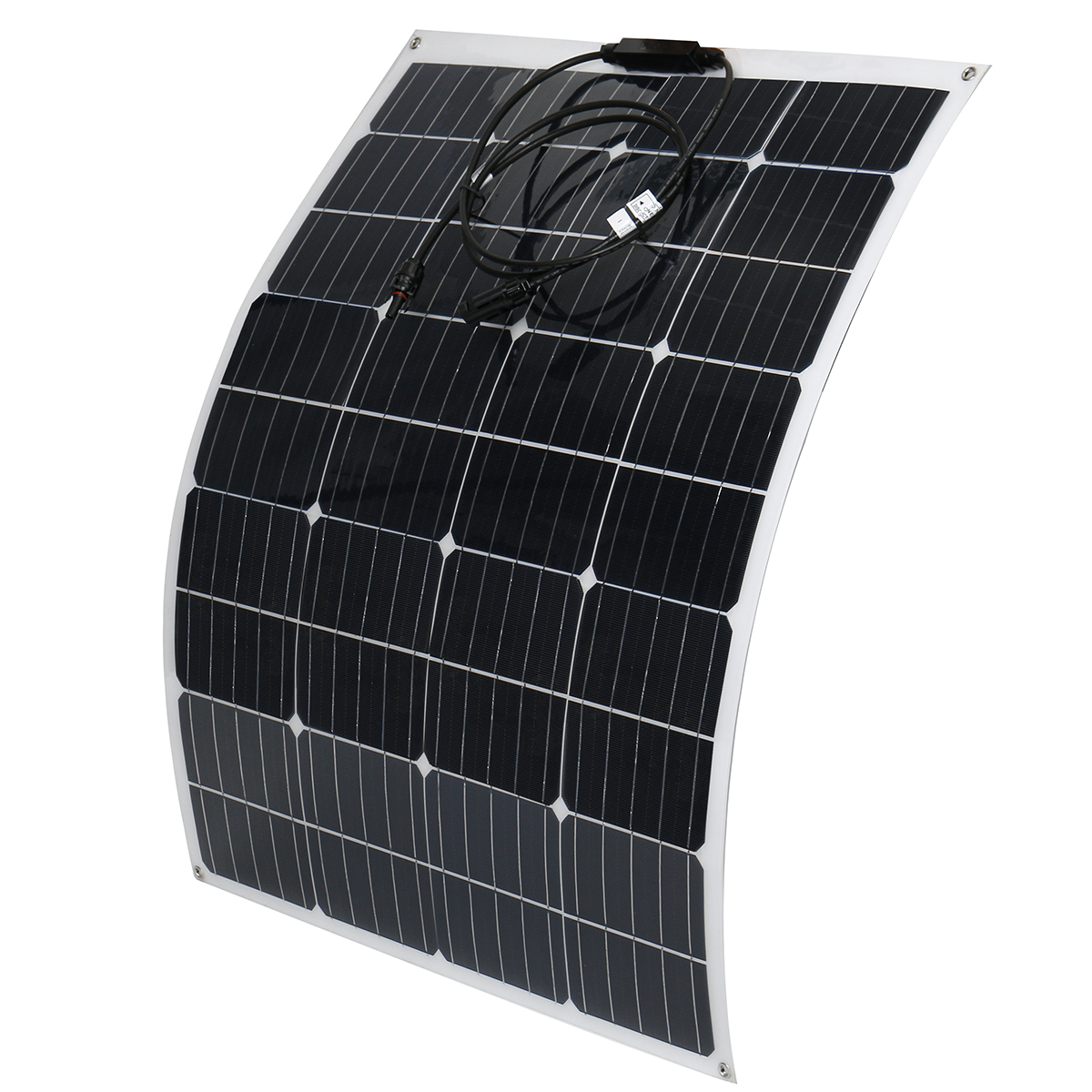 100W-18V-Highly-Flexible-Monocrystalline-Solar-Panel-Tile-Mono-Panel-Waterproof-1682626-1