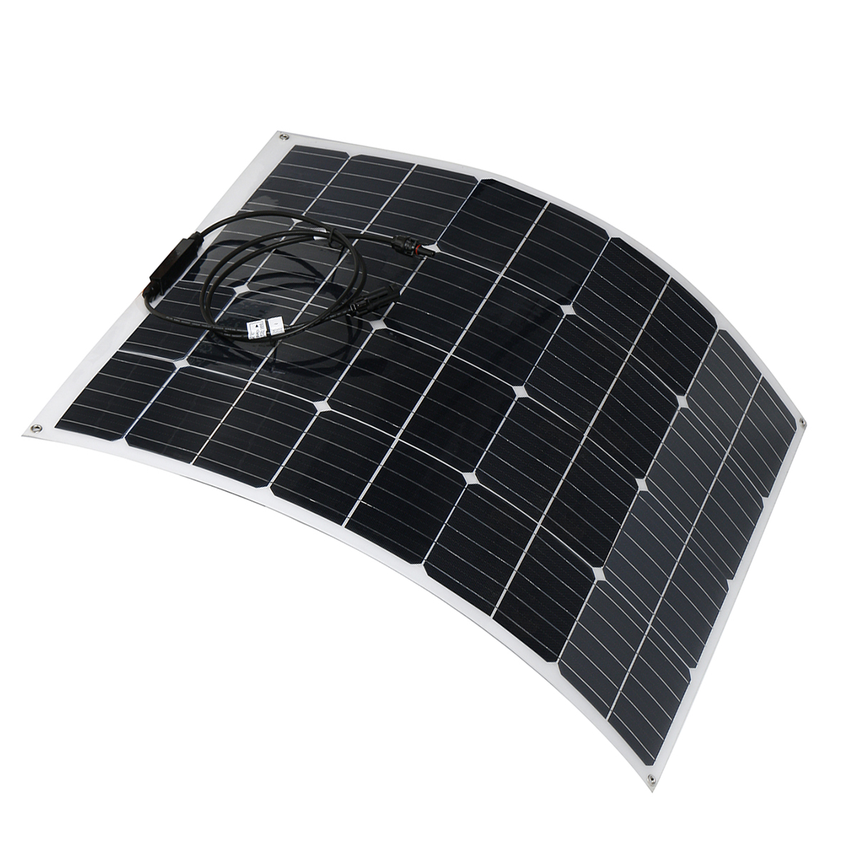 100W-18V-Highly-Flexible-Monocrystalline-Solar-Panel-Tile-Mono-Panel-Waterproof-1682626-2