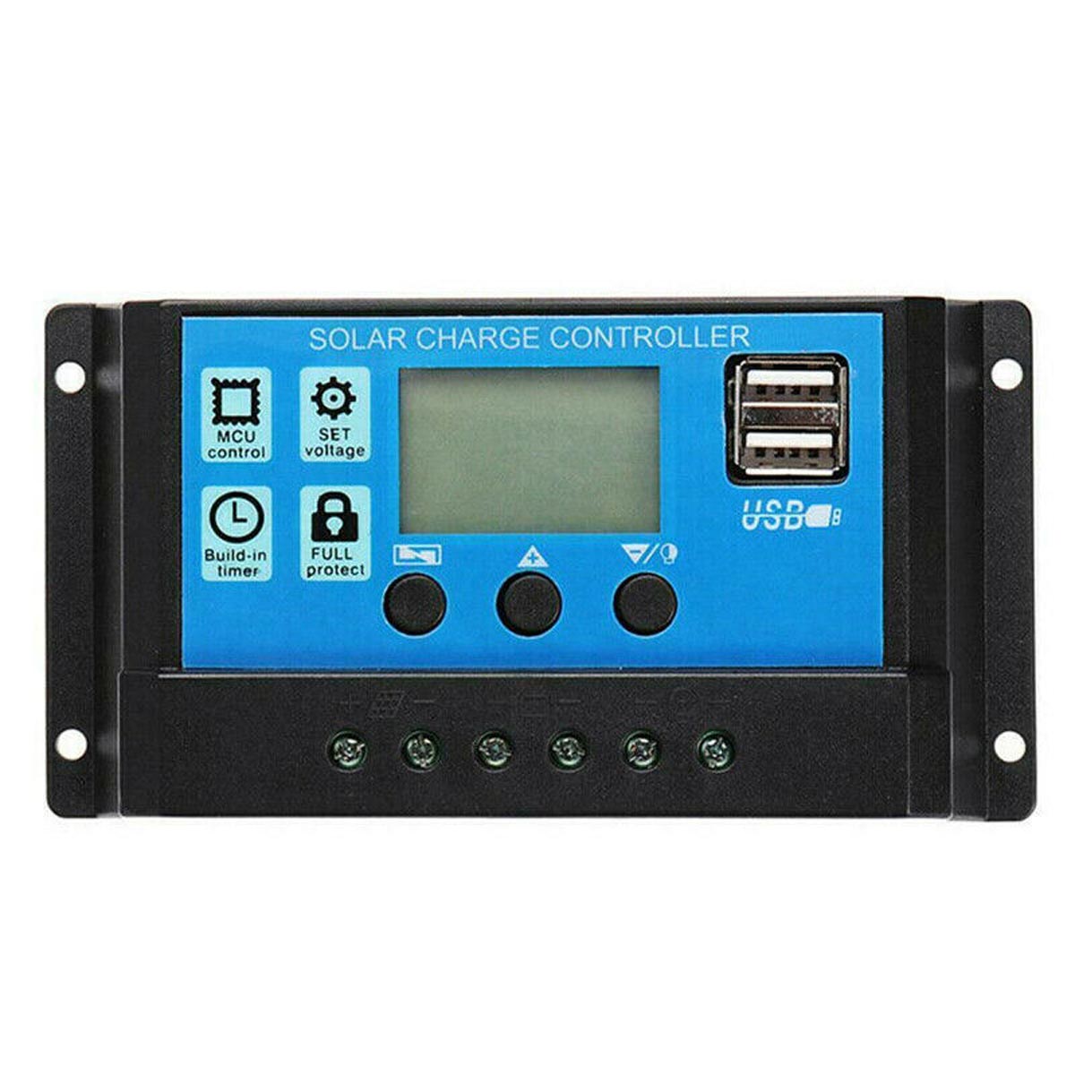 100W-Max-50W-Battery-Dual-USB-Charger-Solar-Panel-Controller-W-Clip-Kits-Motorhome-Boats-Car-1847884-8