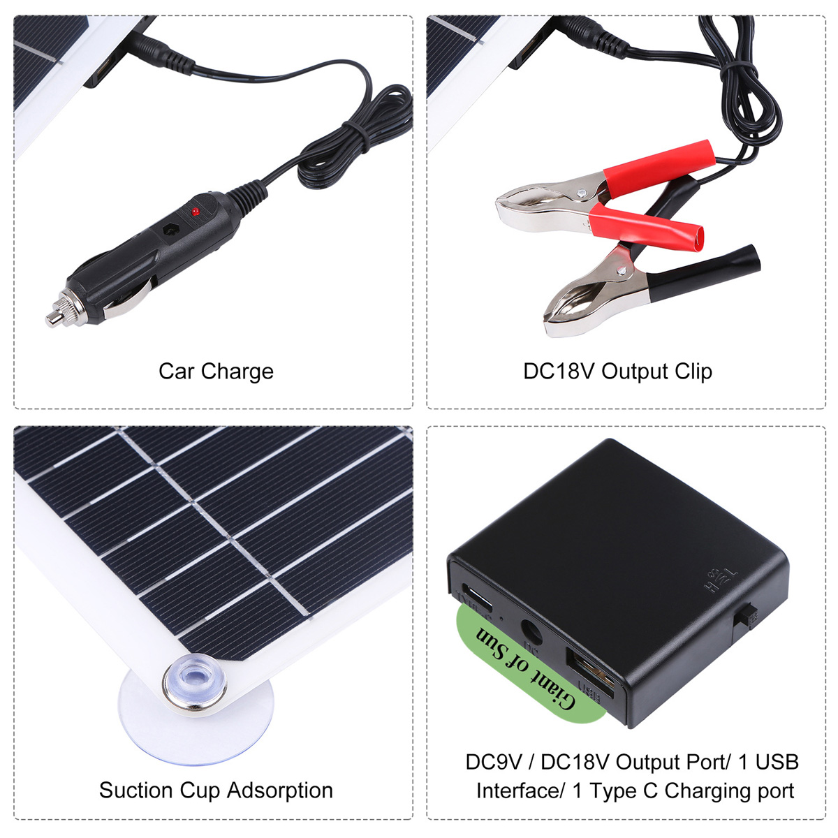100W-Solar-Panel-Kit-12V-Battery-Charger-10-100A-Controller-For-Ship-Motorcycles-Boat-1839778-5