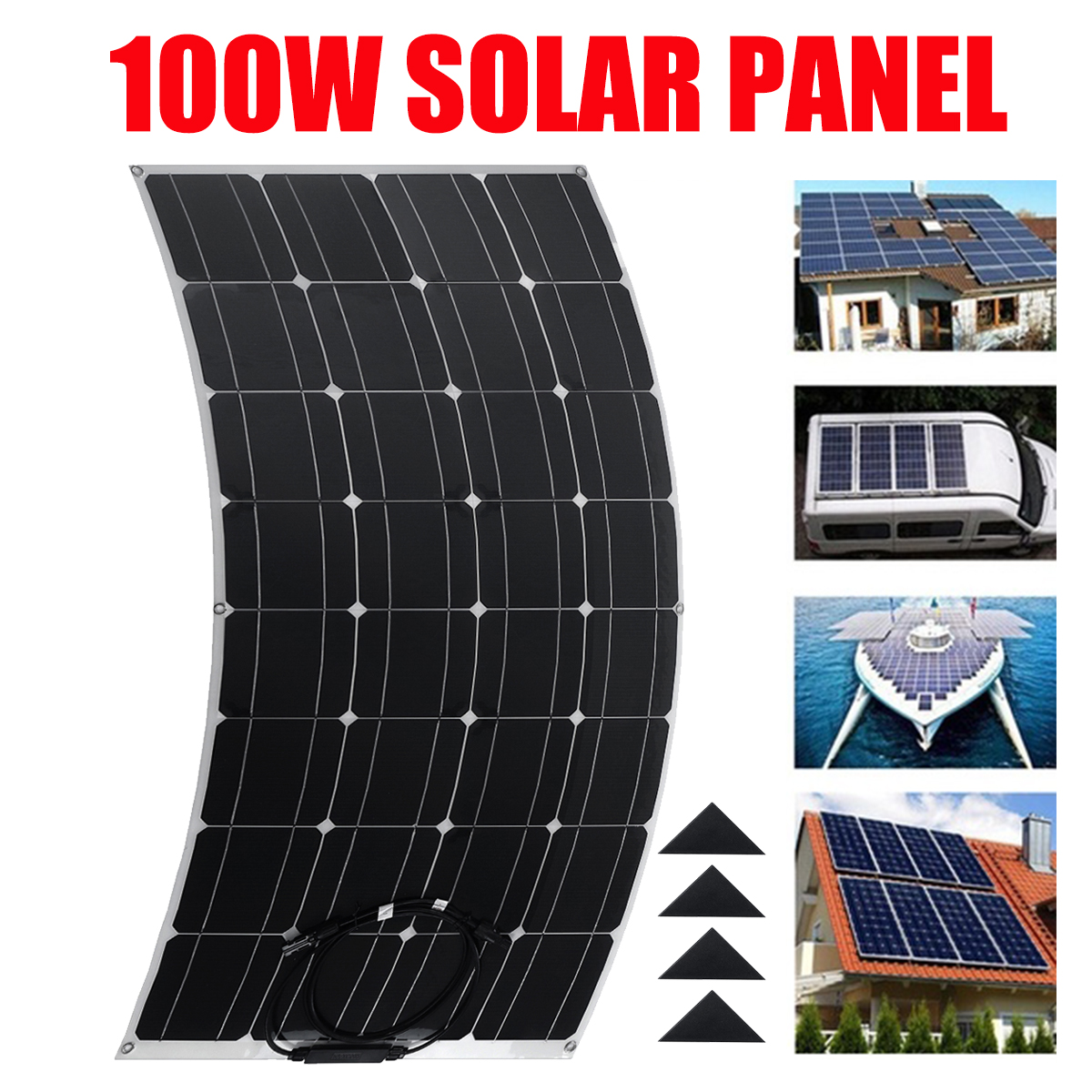 100W-Solar-Power-Panel-Kit-Mono-Home-Caravan-Camping-Power-Charging-Battery-1709870-1