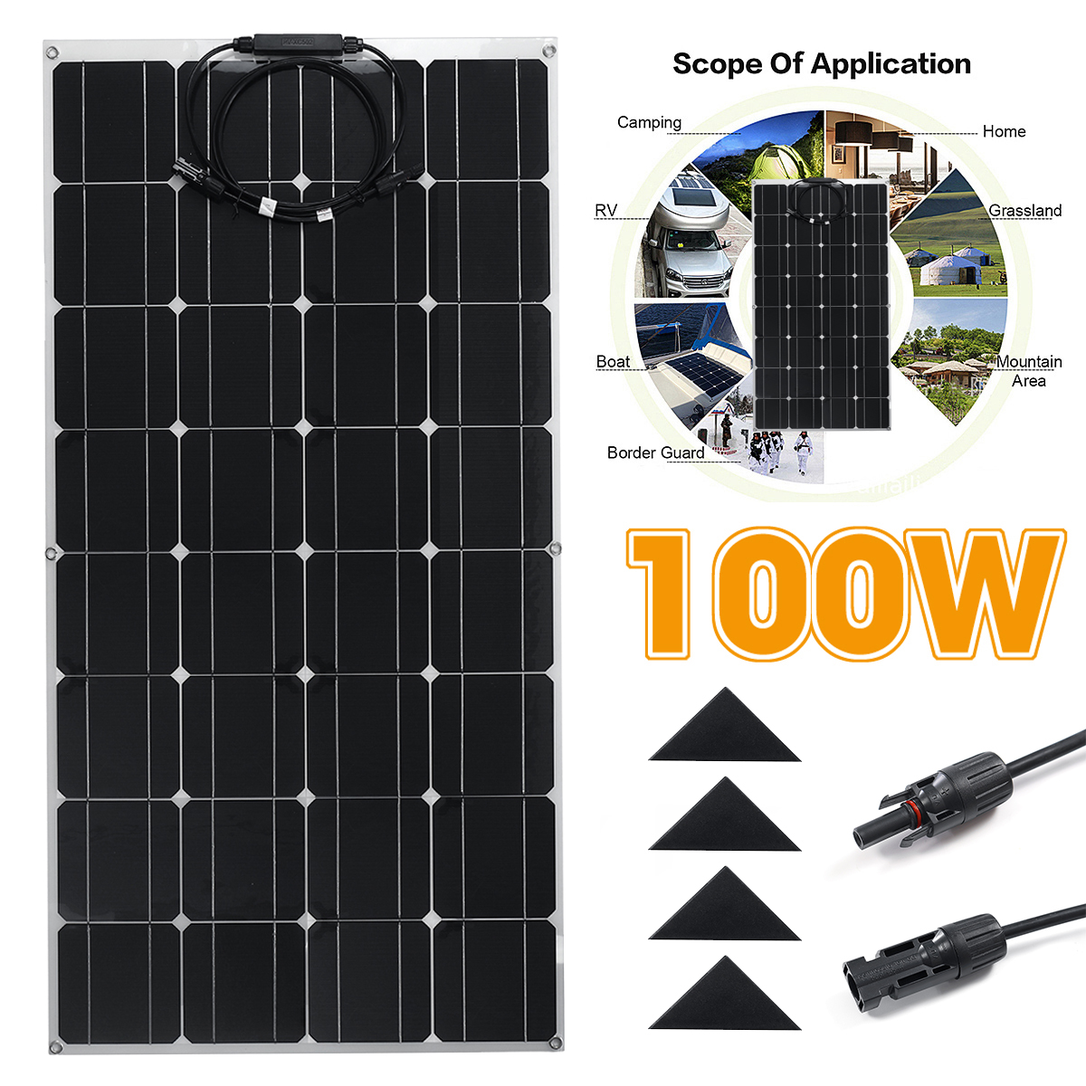 100W-Solar-Power-Panel-Kit-Mono-Home-Caravan-Camping-Power-Charging-Battery-1709870-2