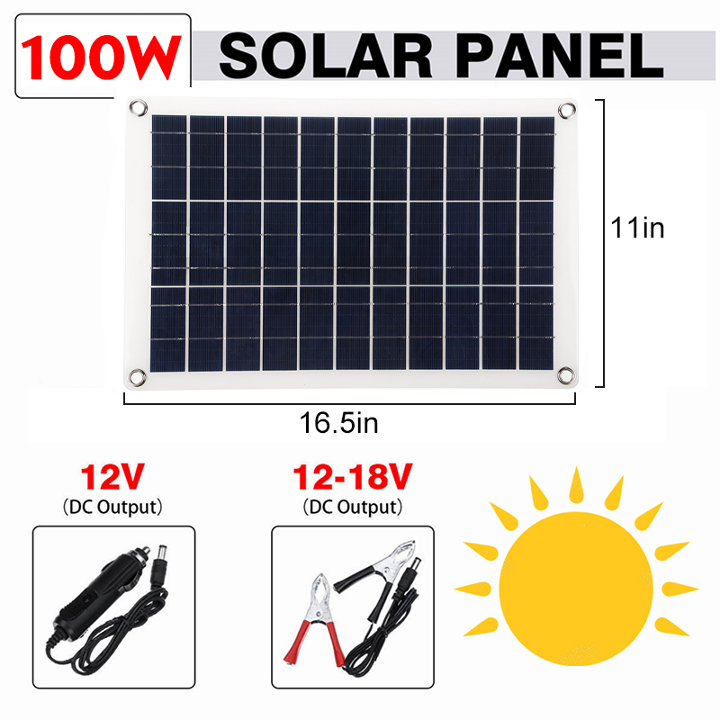 10A-100A-Semi-Flexible-Solar-Power-Panel-System-Kit-Solar-Panle-Dual-DC-Port-5V12V18V-W-Solar-Charge-1847973-8