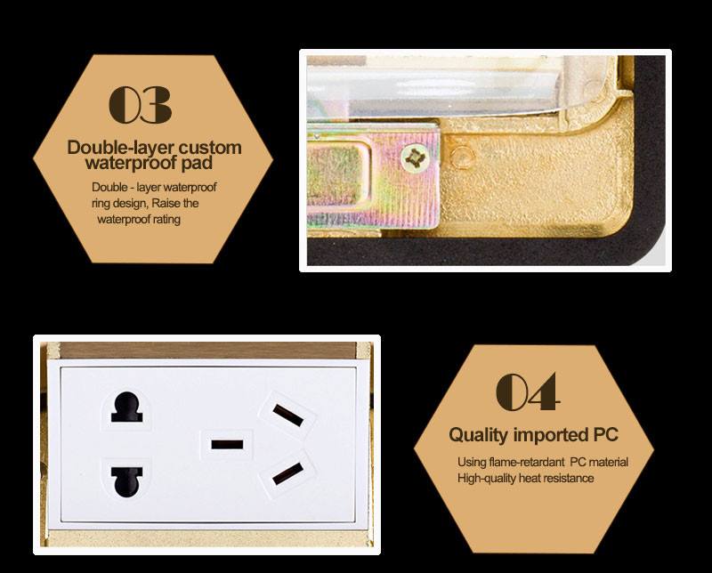 10A-2500W-Full-Copper-Four-way-Ground-Waterproof-Multi-function-Socket-1113488-6