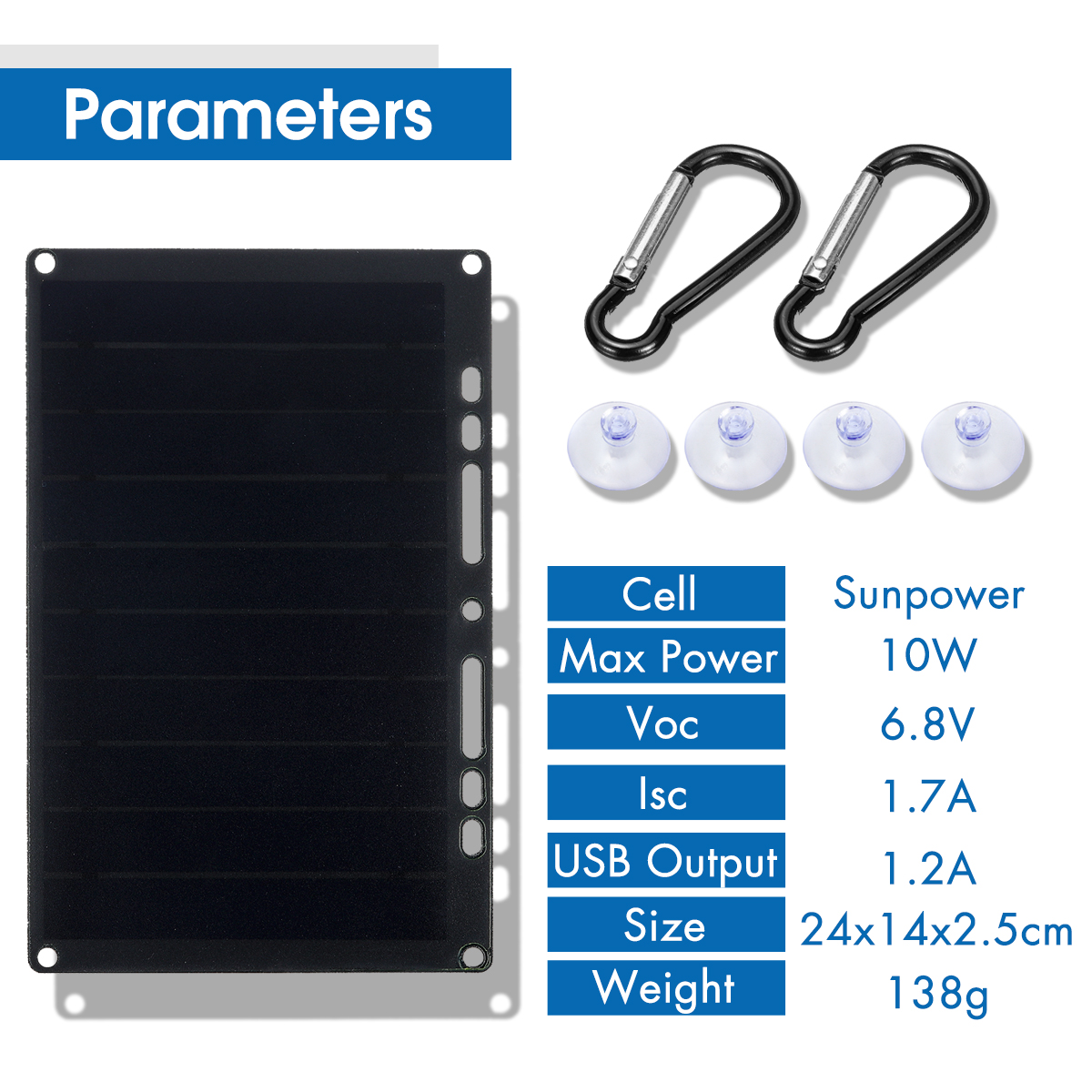 10W-6V-17A-USB-Solar-Panel-Solar-Power-Bank-W-Ring-Binder-Eyelet-1493670-3