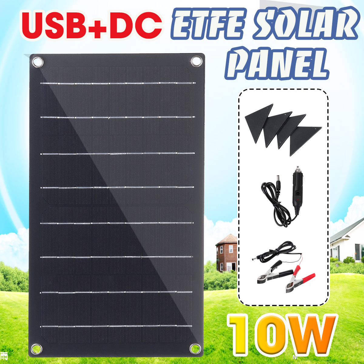 10W-ETFE-Solar-Panel-Waterproof-Car-Emergency-Charger-WIth-4-Protective-Corners-1614328-2