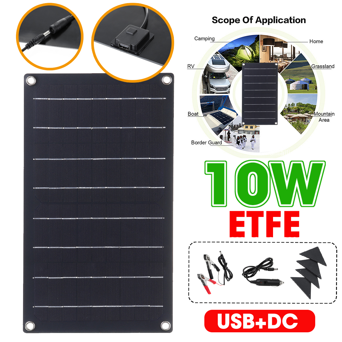 10W-ETFE-Solar-Panel-Waterproof-Car-Emergency-Charger-WIth-4-Protective-Corners-1614328-3