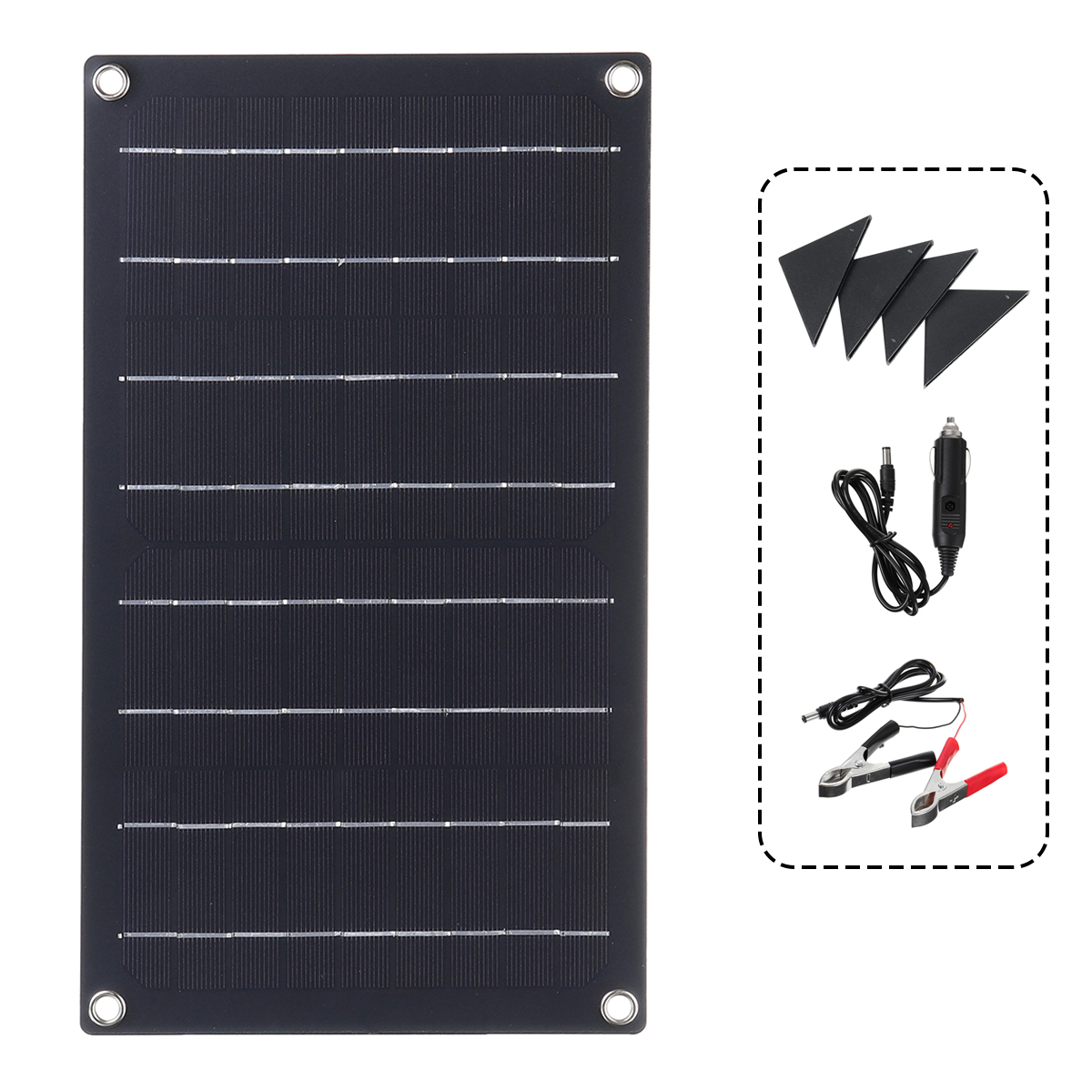 10W-ETFE-Solar-Panel-Waterproof-Car-Emergency-Charger-WIth-4-Protective-Corners-1614328-8