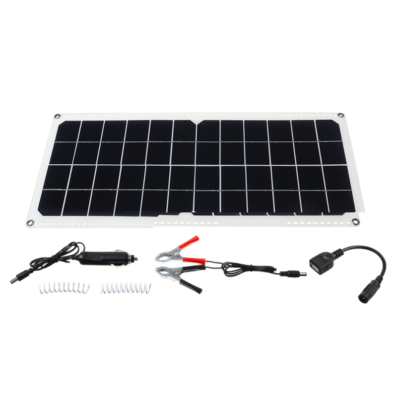 10W-Monocrystalline-Solar-Panel-DIY-Solar-Powered-Panel-With-2-Connectors-1457211-2