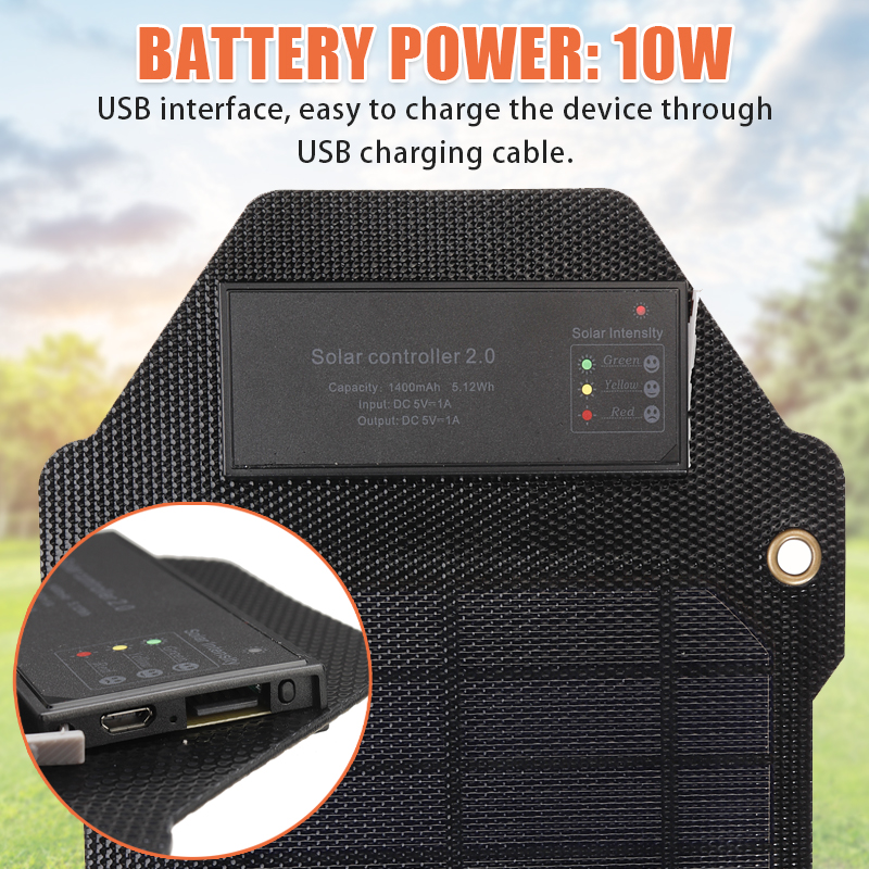 10W-Portable-Solar-Panel-Kit-USB-Charger-Kit-Water-Proof-Monocrystalline-Silicon-Solar-Power-Panel-1925208-3