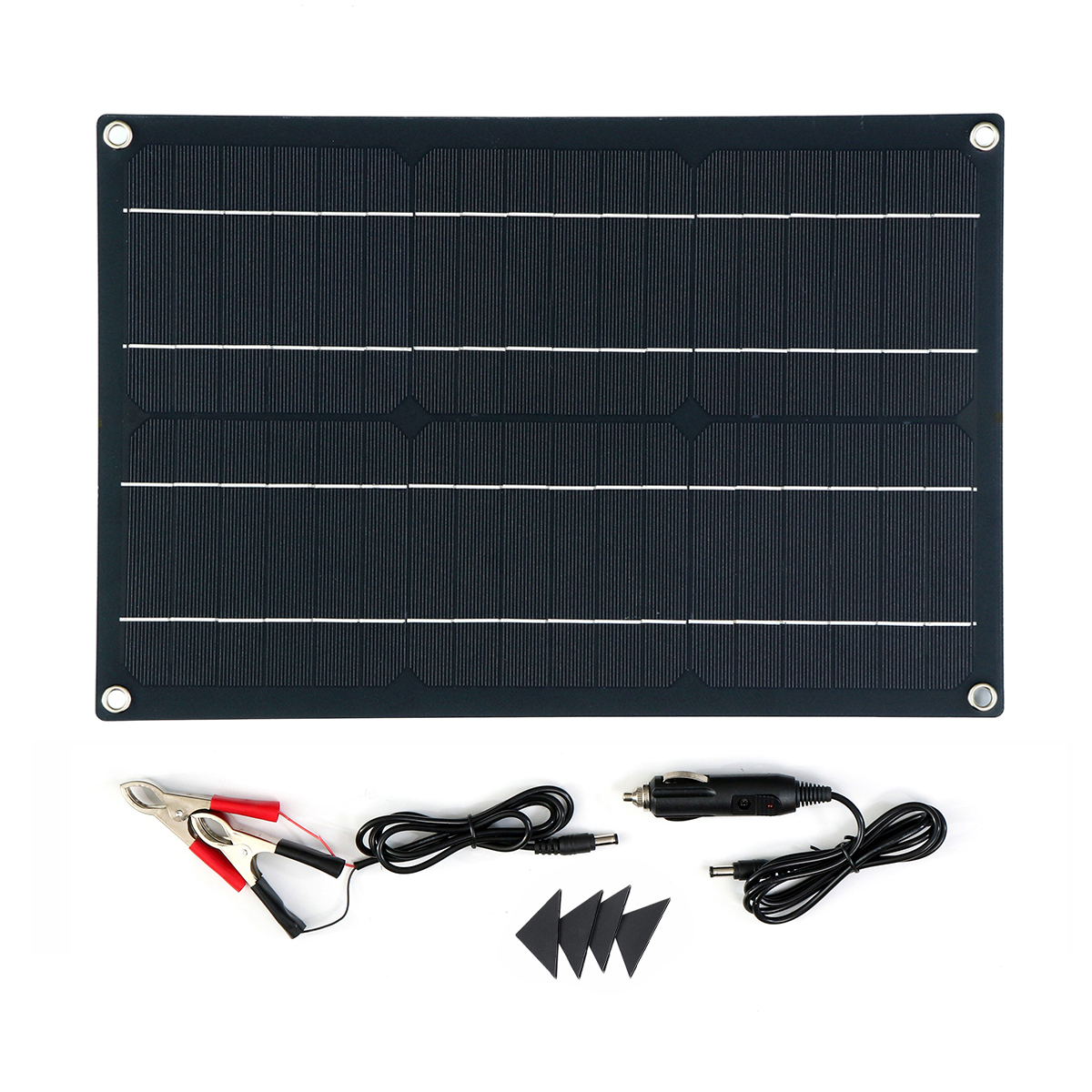 10W-Waterproof-Solar-Panel-Matte-Texture-Car-Emergency-Charger-WIth-4-Protective-Corners-USBDC-1614330-7