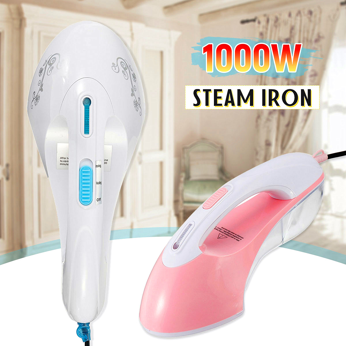 110V-1000W-Handheld-Electric-Steam-Iron-Fabric-Clothes-Garment-Steamer-Dry-Flat-1500430-2