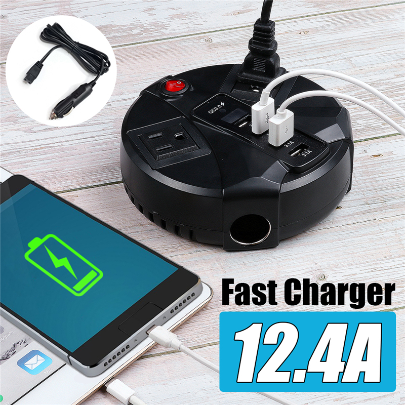 110V-200W-124A-Smart-Digital-Fast-Charger-Multiport-High-Speed-Charging-Car-Charger-1532827-2