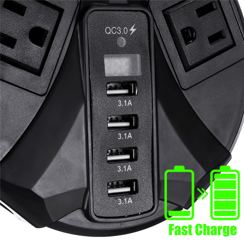 110V-200W-124A-Smart-Digital-Fast-Charger-Multiport-High-Speed-Charging-Car-Charger-1532827-6