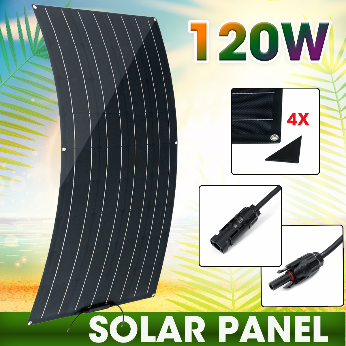 120W-Flexible-Solar-Panel-Kit-Monocrystalline-Camping-WIth-4-Protective-Corners-1694322-1