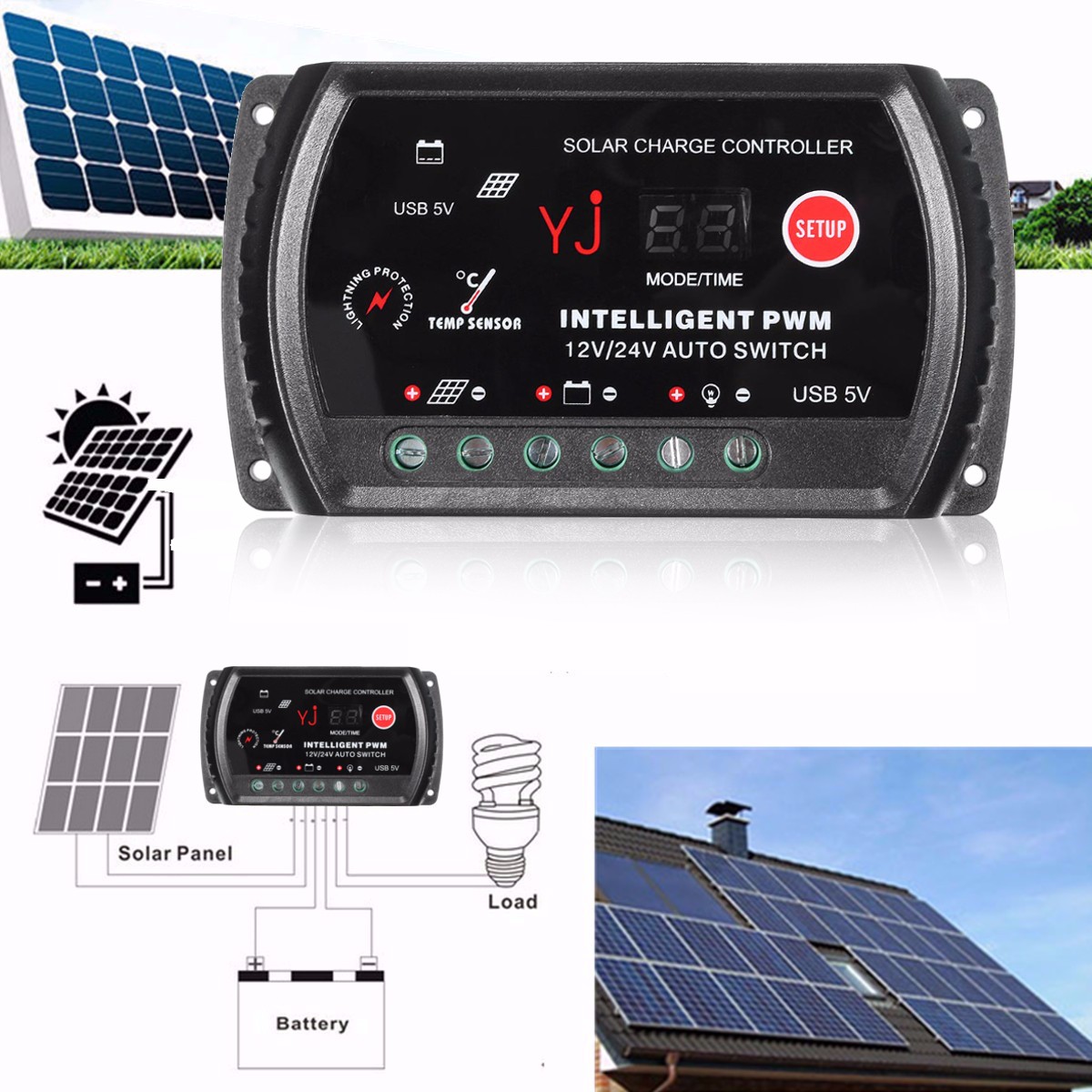 1224V-10A-Auto-PWM-Solar-Panel-Battery-Regulator-Charger-Controller-LED-USB-5V-1092155-2