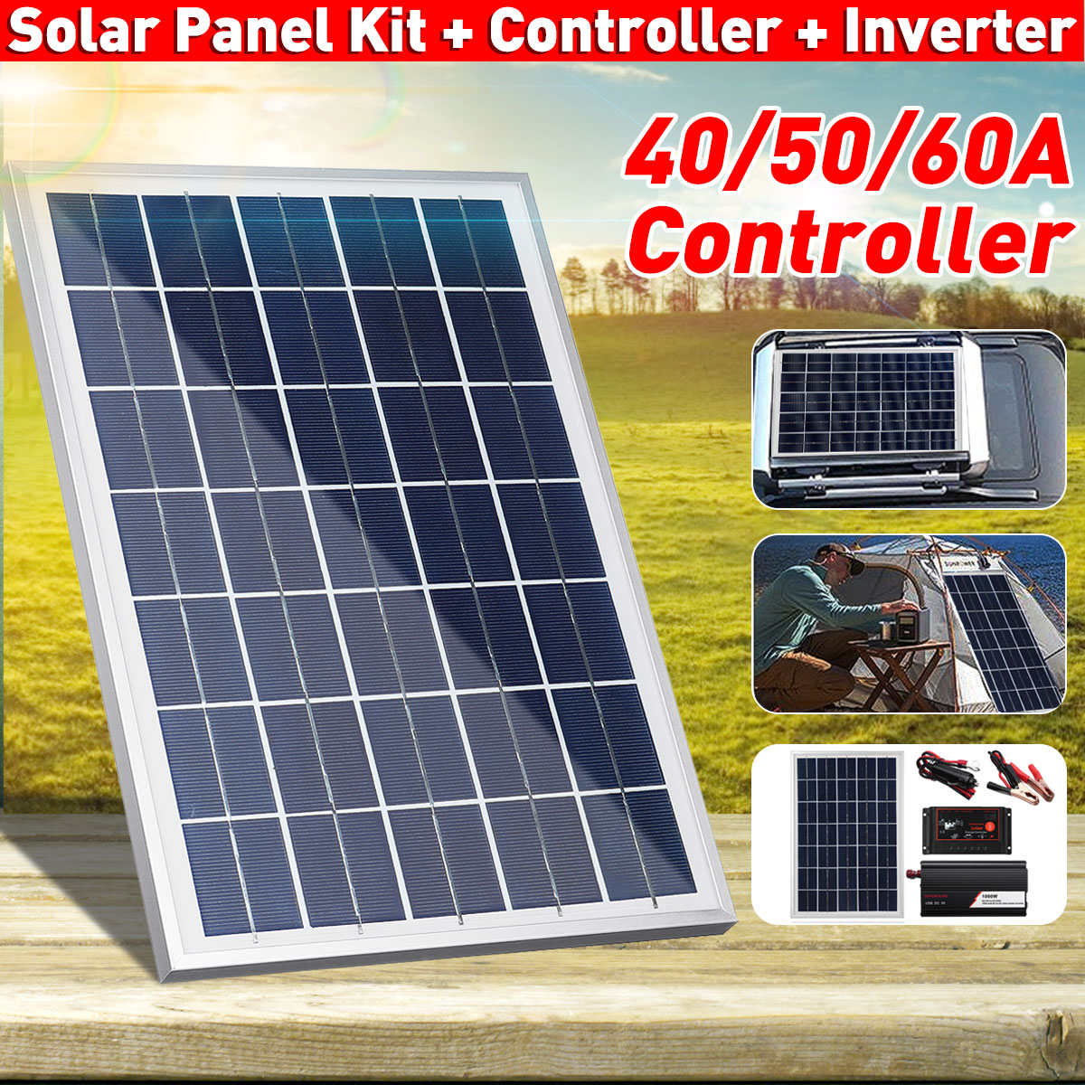 12V24V-DIY-Solar-System-Kit-Soalr-Charge-Controller-18V-20W-Solar-Panel-1000W-Solar-Inverter-Solar-P-1703642-1