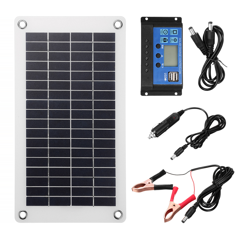 12W-18V5V-Semi-flexible-Solar-Panel-Charger-DC-Output-Battery-Mobile-Phone-Charger-Dual-USB-1896104-3