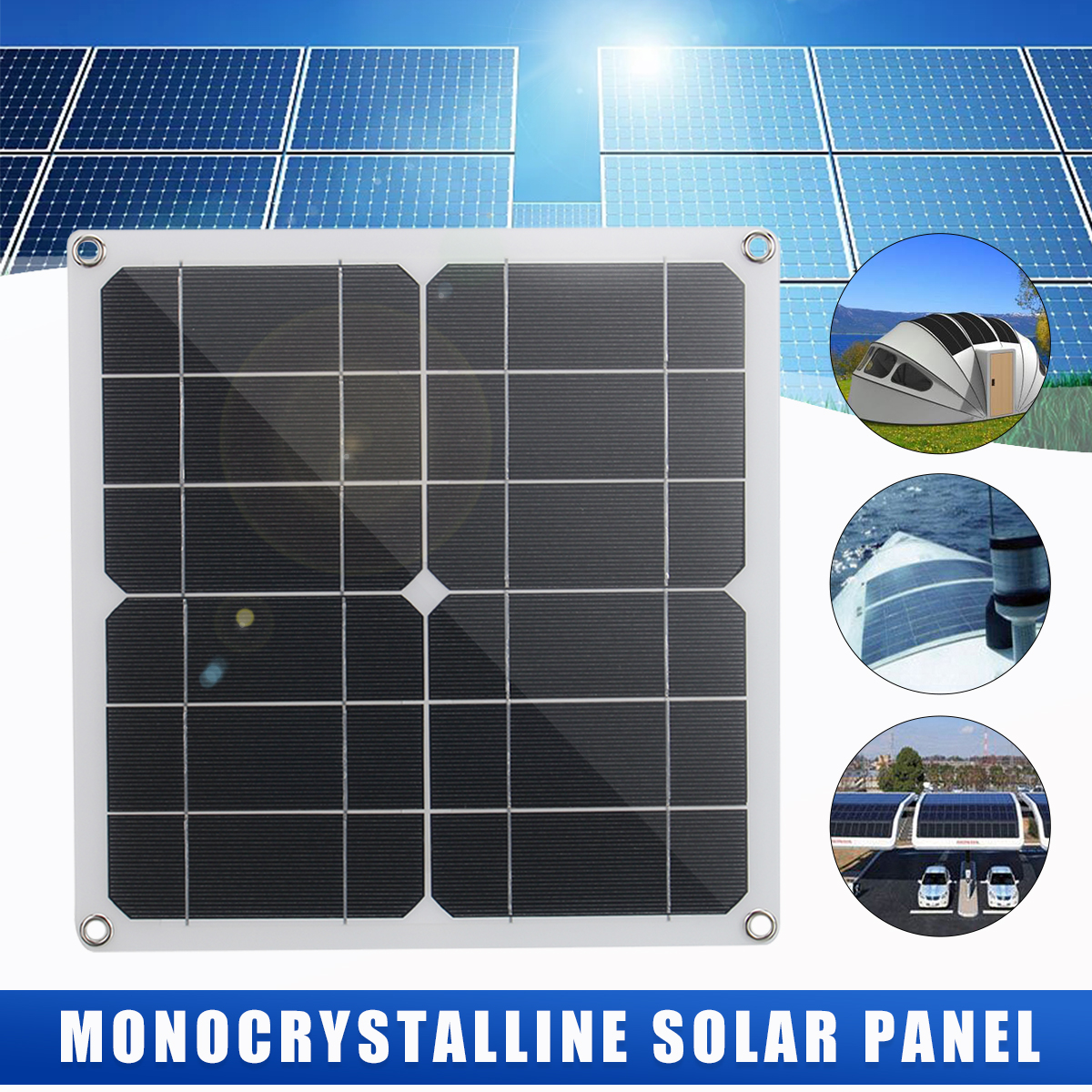 12W-Monocrystalline-Semi-flexible-Solar-Panel-80W-Peak-Single-USB-For-Camping-Boat-RV-Home-1868311-3